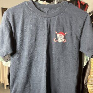 VANS Holiday with the Van Dorens 100% Cotton Graphic Print Tee T-Shirt SZ Small